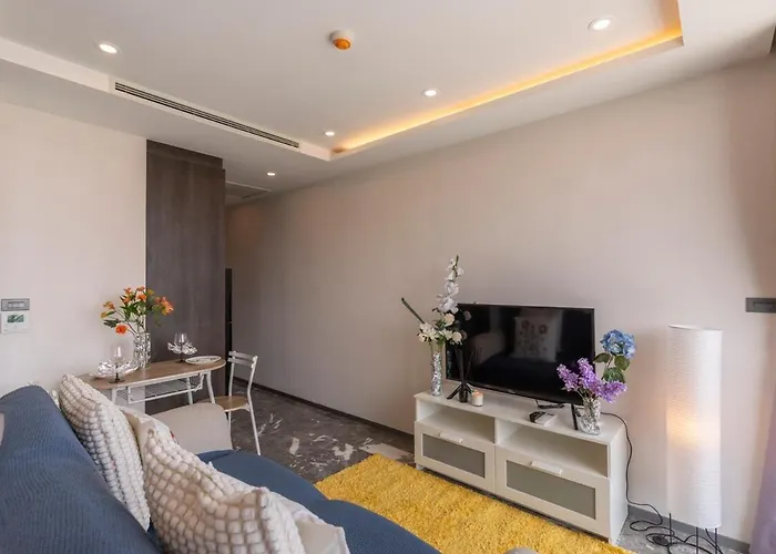 Luxury Thonglor Sqmt40 1bed 1living Gympoolnetflix * Banguecoque